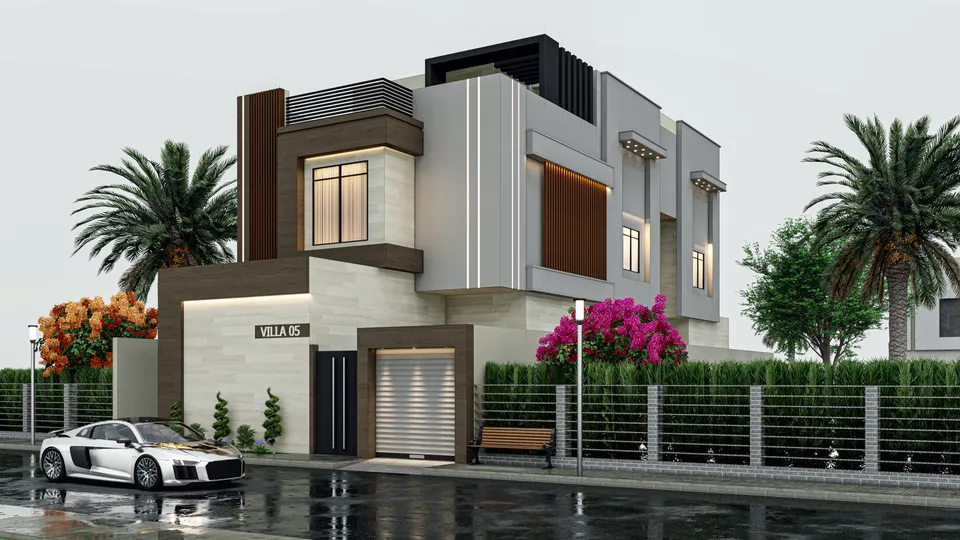 فيلا سكنية بطابع عصري أنيق