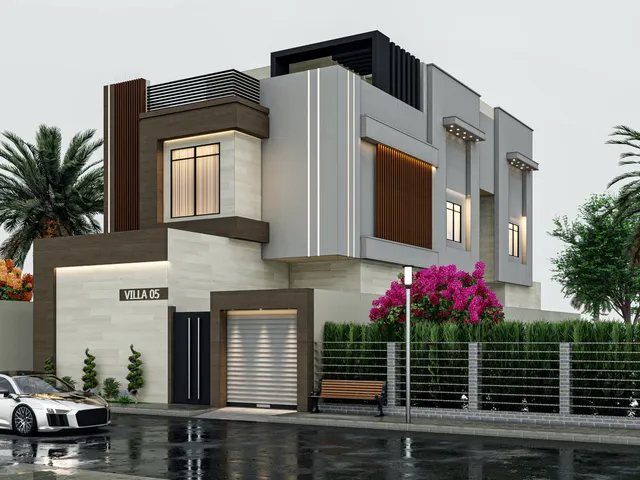 فيلا سكنية بطابع عصري أنيق